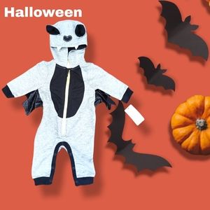 0-3 months Cat & Jack One Piece Bat Halloween Bodysuit Costume